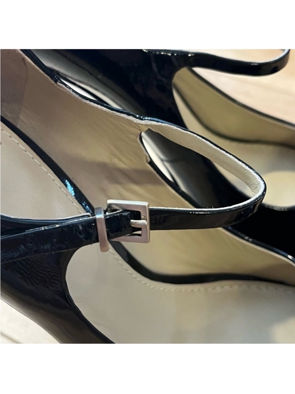 Brian Atwood Ferrand Sky High Stiletto Black Patent Leather Platform Heels 7 - Picture 11 of 11